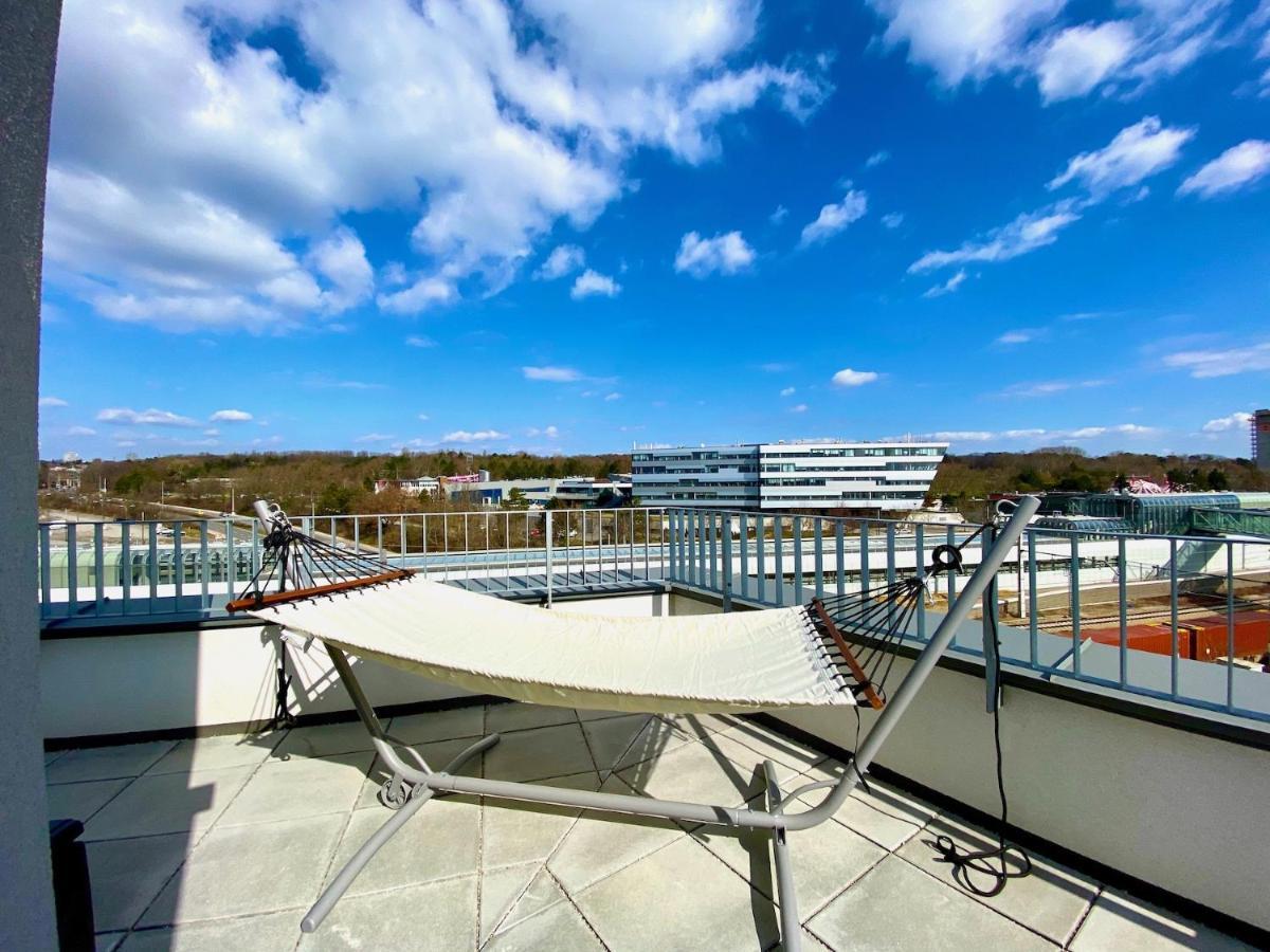 Sonnenwohnen Penthouse Direkt Bei U-Bahn Und Therme Wien Mit Top Anbindung Ins Zentrum Extérieur photo